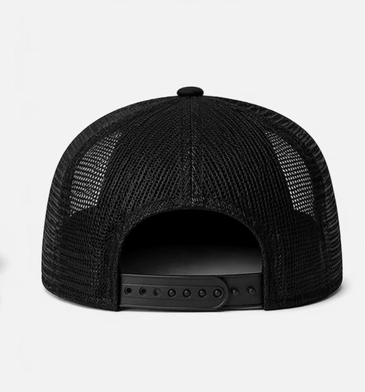 The Usual Suspects (Black & White) Breathable mesh back trucker style